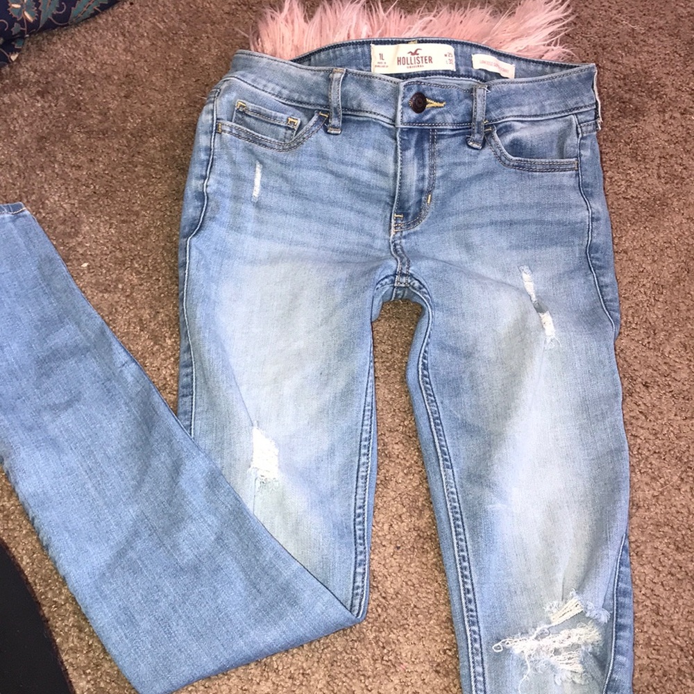Hollister light wash jeans